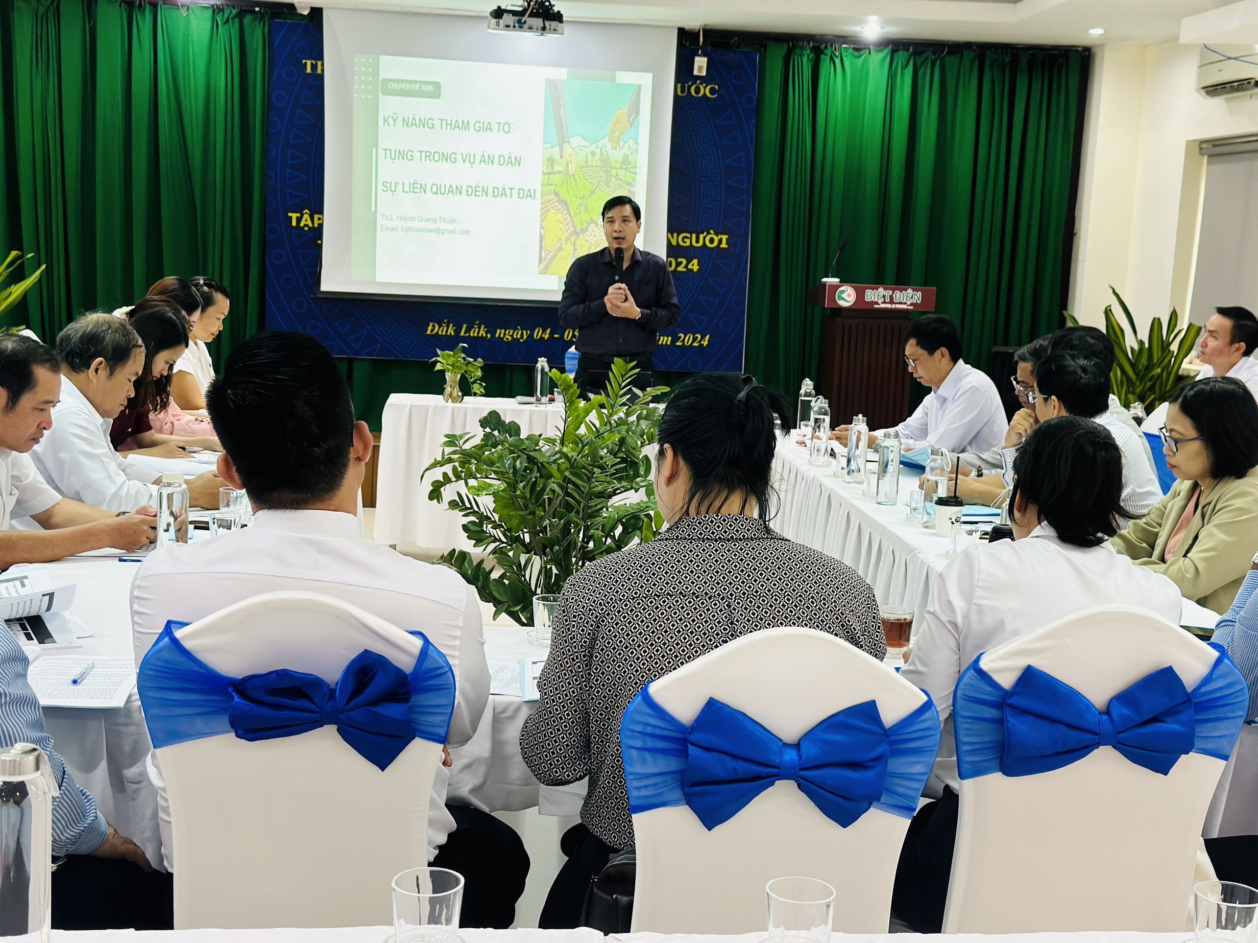 Tập huấn tăng cường năng lực cho người thực hiện trợ giúp pháp lý năm 2024