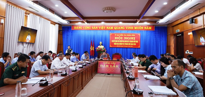 Triển khai công tác kiểm tra giám sát, thi hành kỷ luật Đảng 6 tháng cuối năm 2024