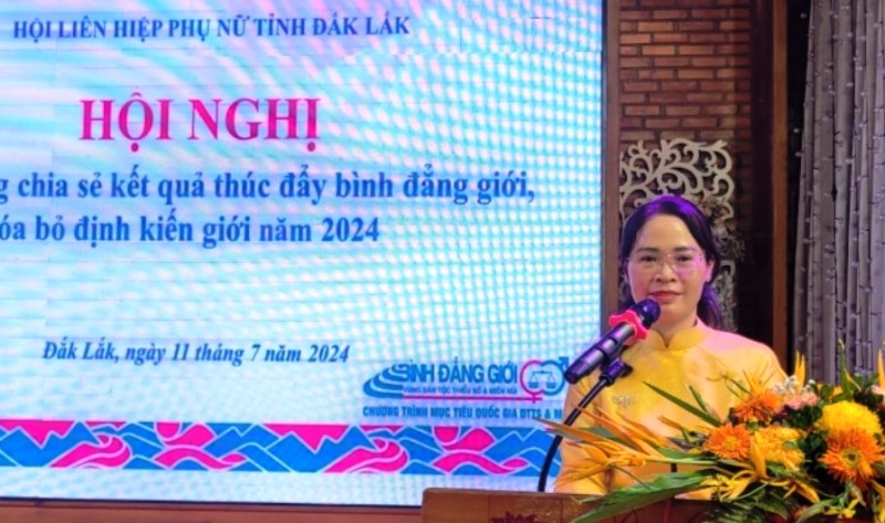 Truyền thông chia sẻ kết quả thúc đẩy bình đẳng giới, xóa bỏ định kiến giới
