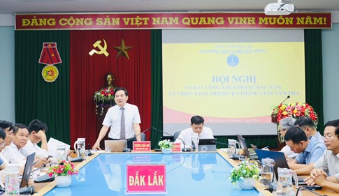 The Department of Information and Communications of Dak Lak province review the tasks for the latter 6 months of 2024