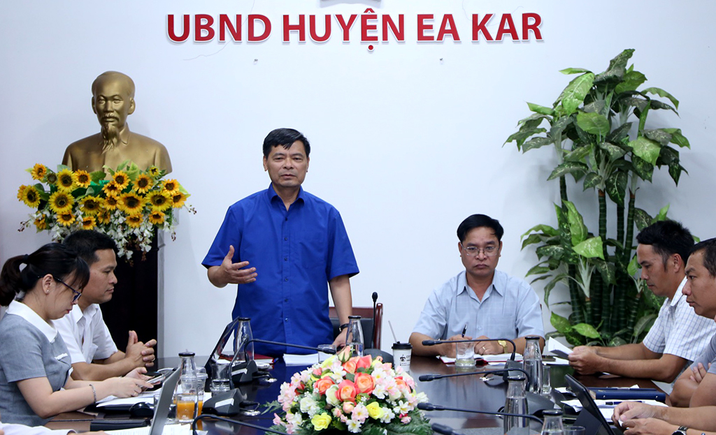 Kiểm tra công tác cải cách hành chính tại huyện Ea Kar