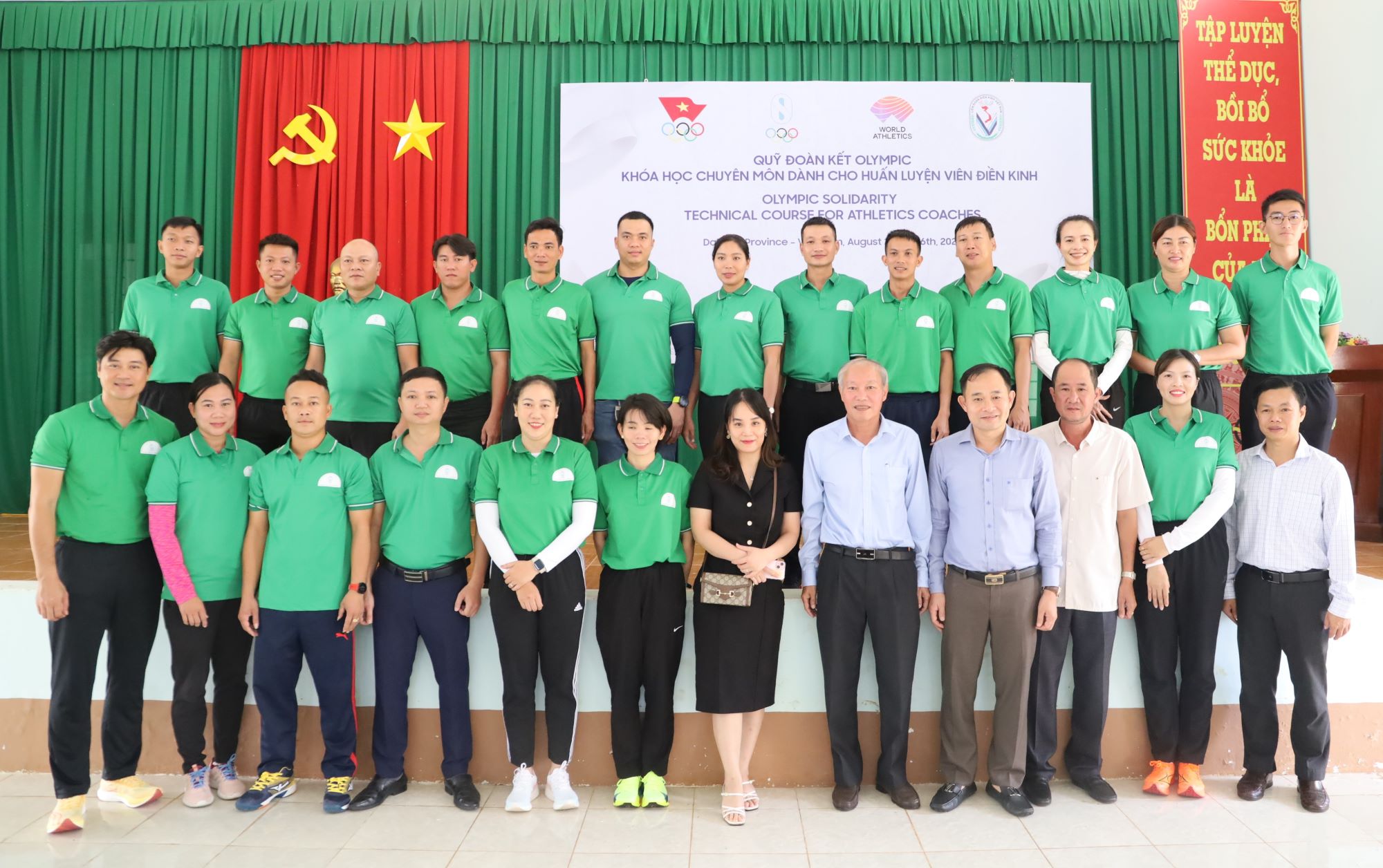 Khai mạc khóa học Chuyên môn kỹ thuật môn Điền kinh