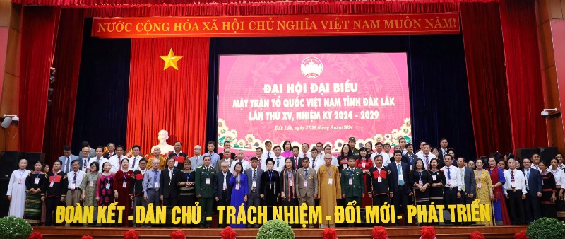 Đồng chí Y Giang Gry Niê Knơng tái đắc cử Chủ tịch Ủy ban Mặt trận Tổ quốc Việt Nam tỉnh Đắk Lắk khóa XV, nhiệm kỳ 2024-2029