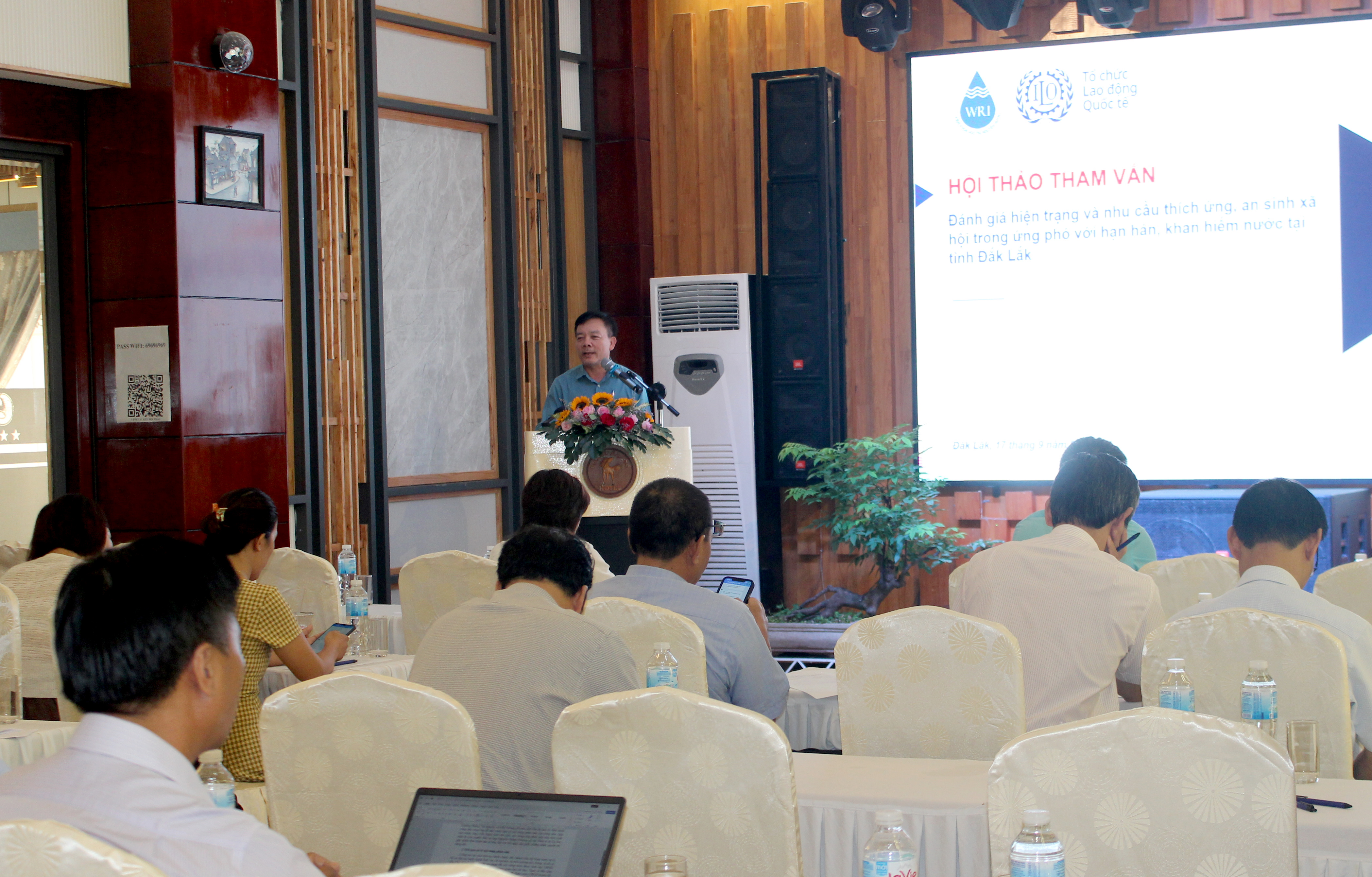 Hội thảo đánh giá hiện trạng và nhu cầu thích ứng, an sinh xã hội trong ứng phó với hạn hán, khan hiếm nước tại tỉnh Đắk Lắk