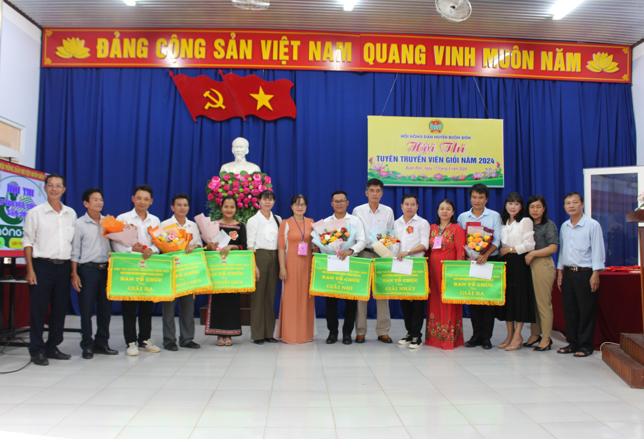 Hội Nông dân huyện Buôn Đôn tổ chức Hội thi Tuyên truyền viên giỏi năm 2024