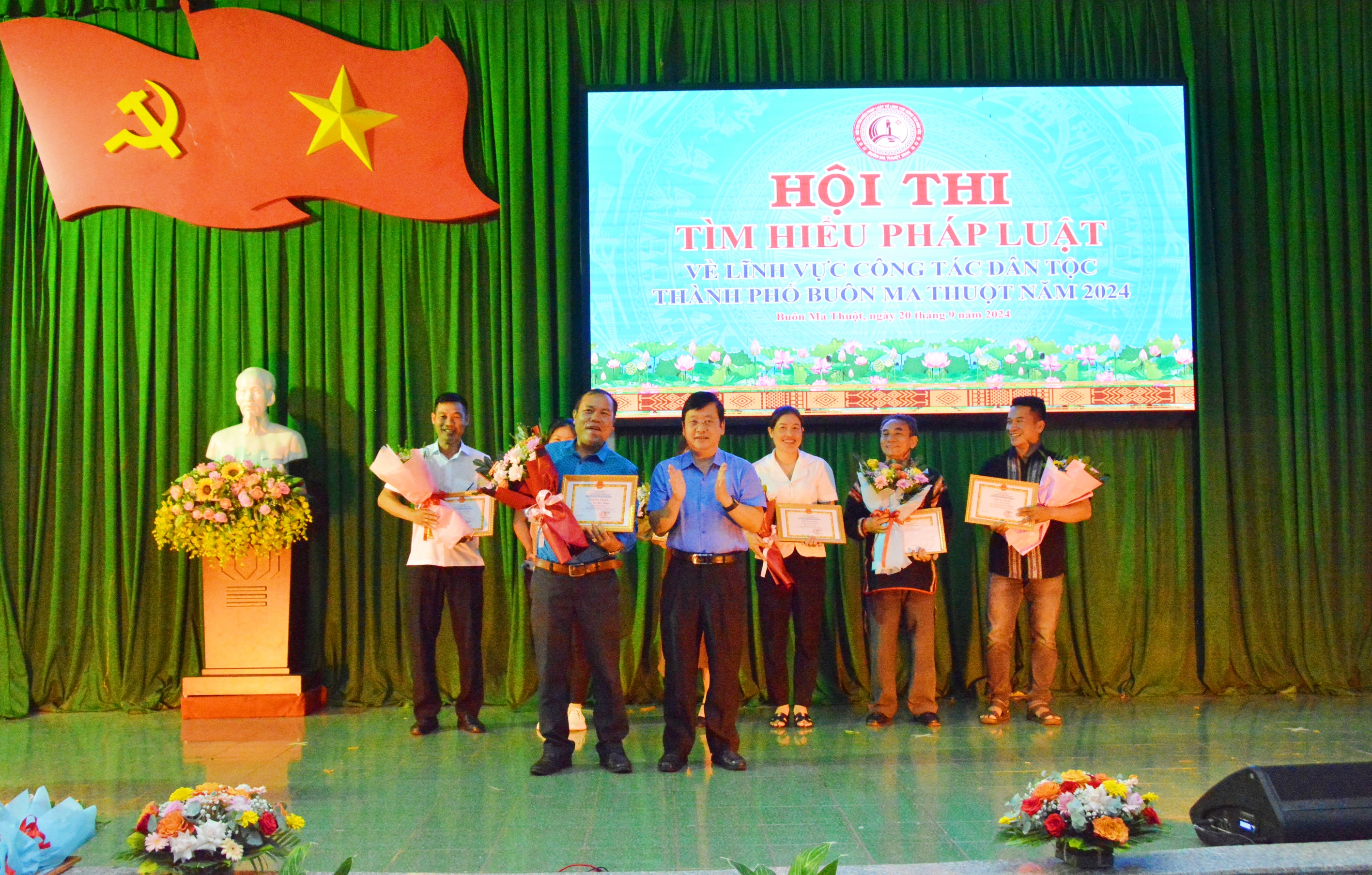 Hội thi “Tìm thiểu pháp luật về công tác dân tộc thành phố Buôn Ma Thuột” năm 2024