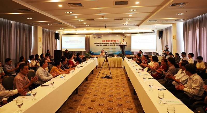 Nâng cao năng lực cho cán bộ quản lý trong lĩnh vực bảo vệ quyền lợi người tiêu dùng