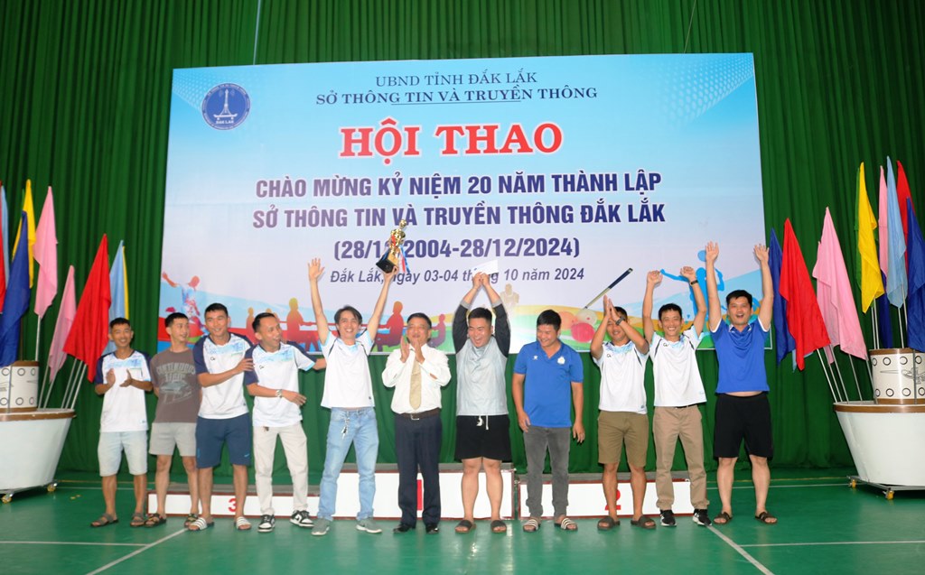 Bế mạc Hội thao ngành Thông tin và Truyền thông tỉnh Đắk Lắk