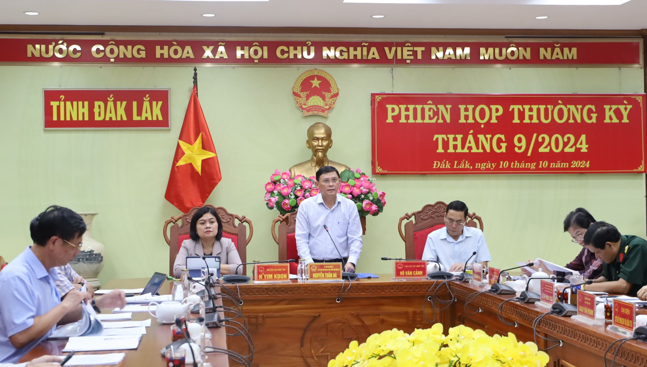 UBND tỉnh Đắk Lắk họp Phiên thường kỳ tháng 9/2024
