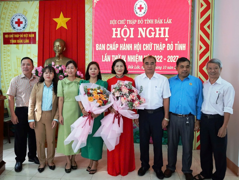 Hội nghị Ban chấp hành Hội Chữ Thập đỏ tỉnh lần thứ tư, khóa VIII, nhiệm kỳ 2022-2027