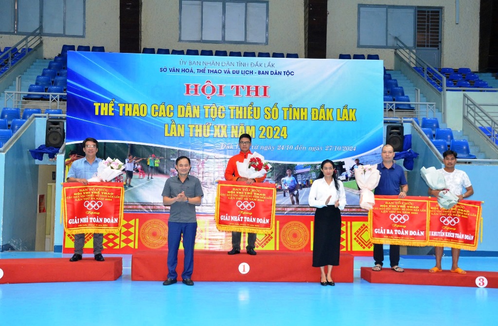 Bế mạc Hội thi thể thao các dân tộc thiểu số tỉnh Đắk Lắk lần thứ XX năm 2024