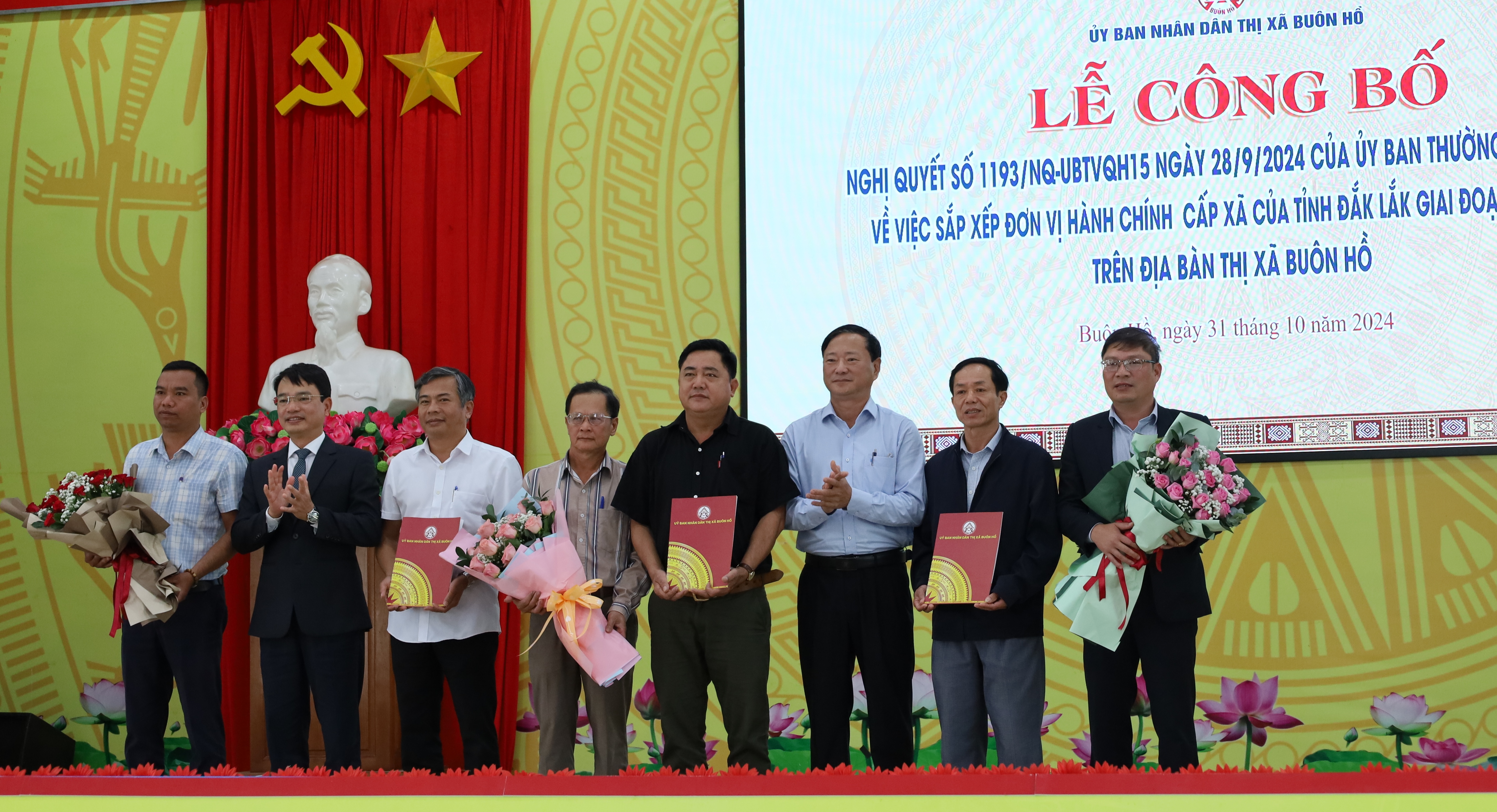 Thị xã Buôn Hồ có 11 đơn vị hành chính cấp xã sau sáp nhập