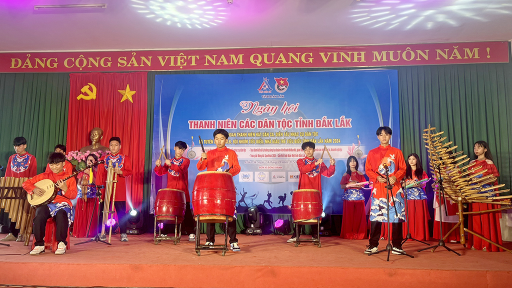 Sôi nổi Ngày hội Thanh niên các dân tộc tỉnh Đắk Lắk năm 2024