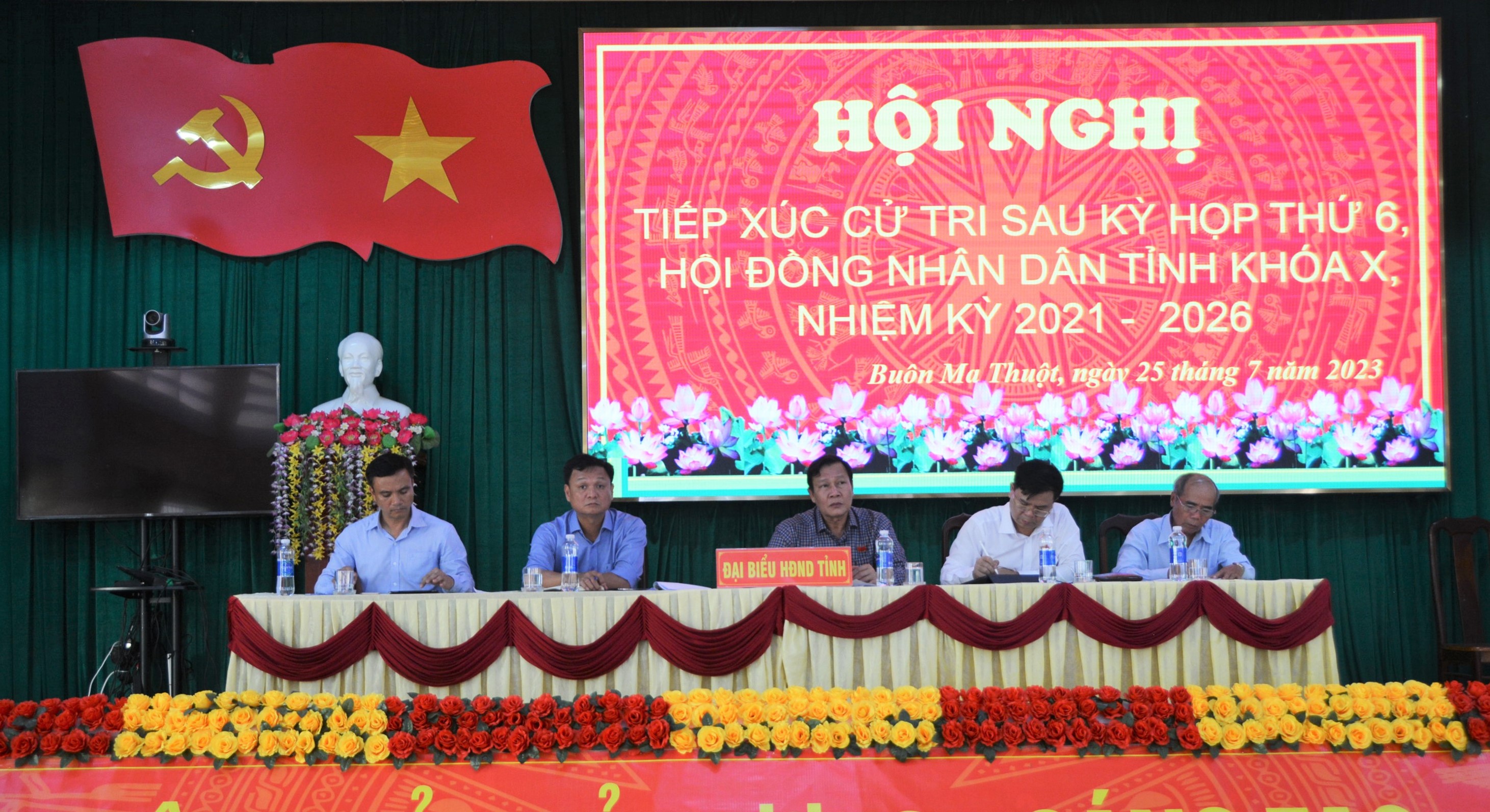 Kế hoạch tiếp xúc cử tri sau Kỳ họp thứ Chín Hội đồng nhân dân tỉnh khóa X nhiệm kỳ 2021 - 2026