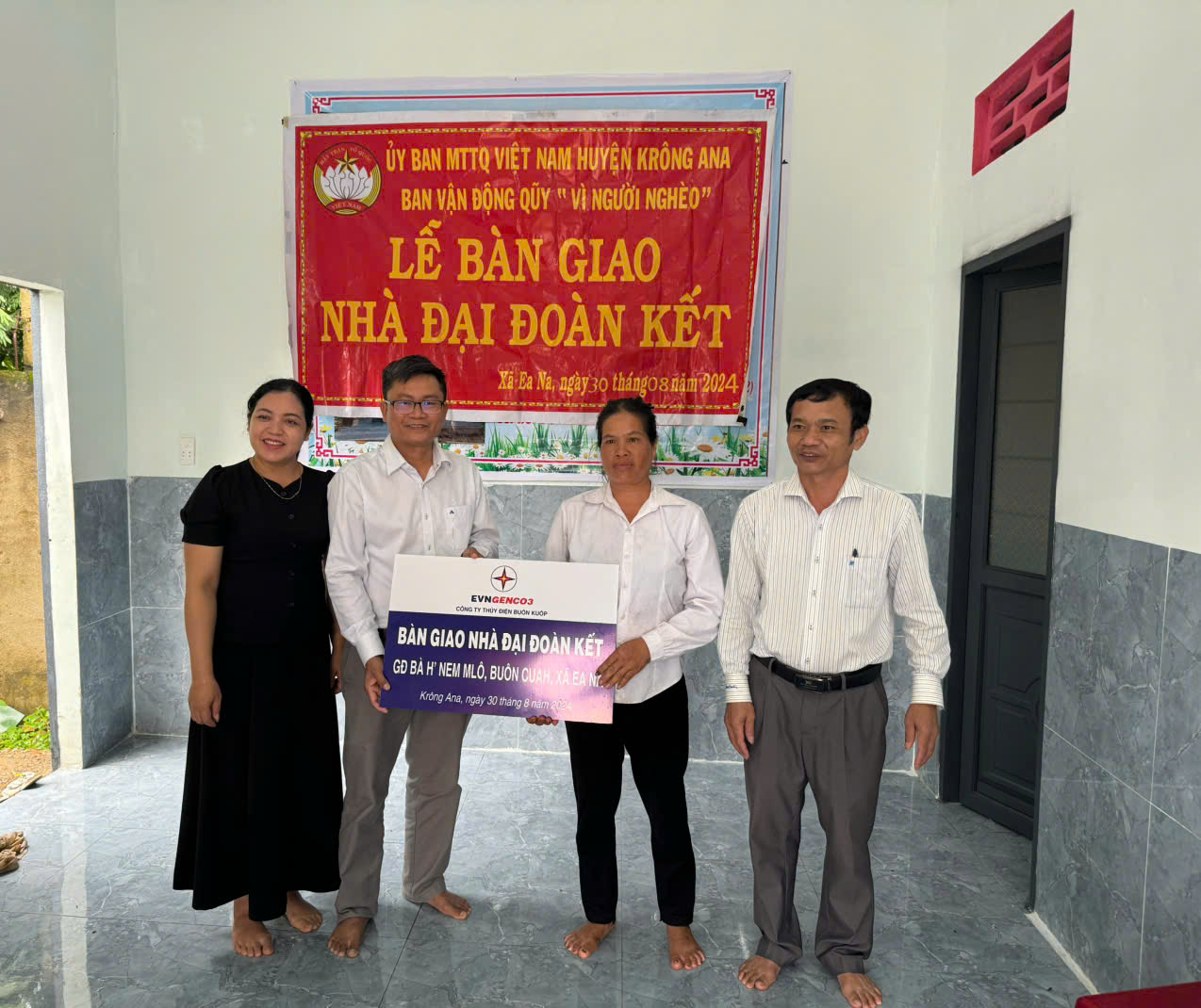 Công ty thủy điện Buôn Kuốp dành gần 1,2 tỉ đồng hỗ trợ an sinh xã hội