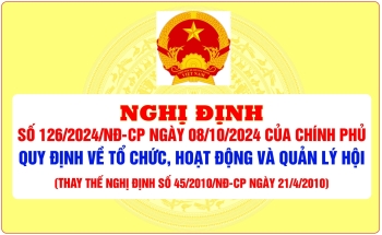 Triển khai thực hiện Nghị định số 126/2024/NĐ-CP ngày 08/10/2024 của Chính phủ quy định về tổ chức, hoạt động và quản lý hội
