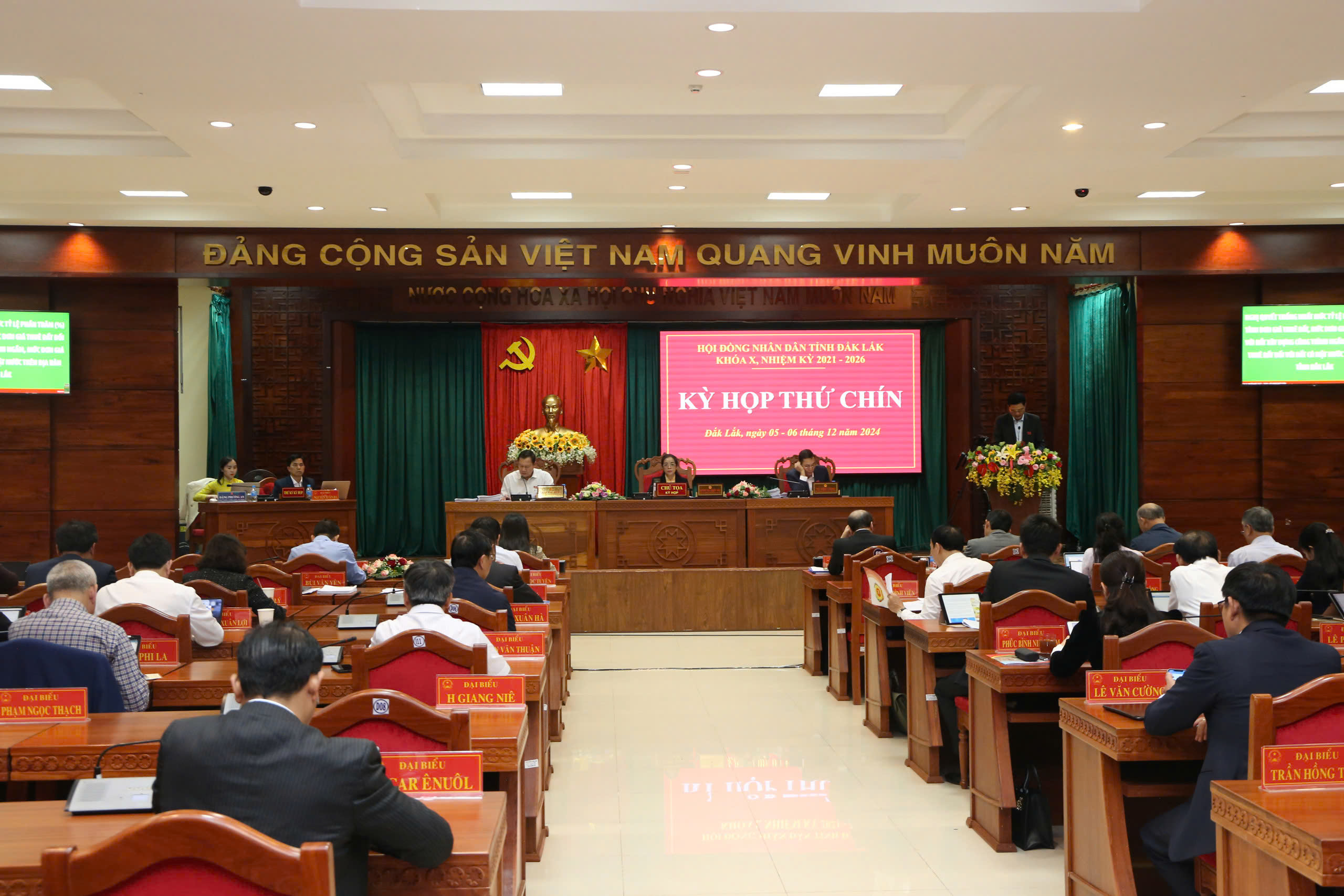 Kỳ họp thứ Chín, HĐND tỉnh khóa X: Tập trung thảo luận nhiệm vụ phát triển kinh tế - xã hội năm 2025