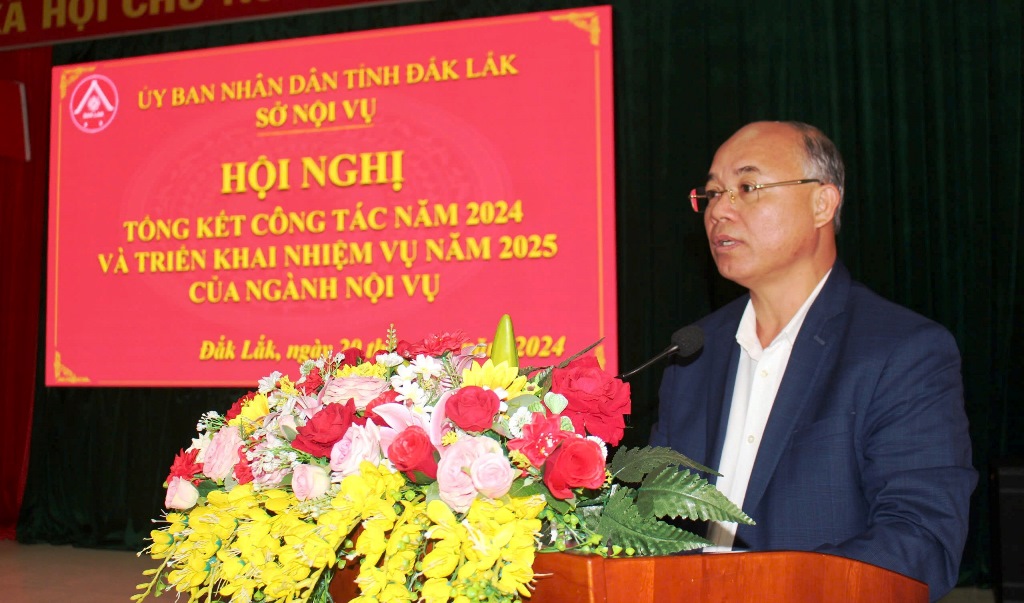 Ngành Nội vụ tổng kết công tác năm 2024, triển khai nhiệm vụ năm 2025