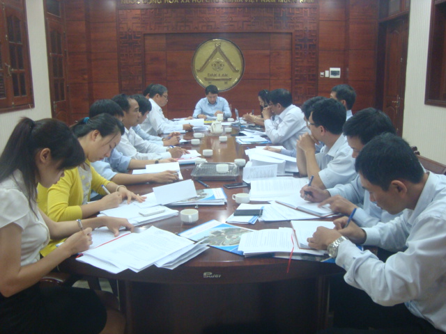 Hội đồng quản lý Qũy phát triển đất, nhà ở của tỉnh và Hội đồng quản lý Qũy Đầu tư phát triển tỉnh triển khai nhiệm vụ công tác năm 2016.