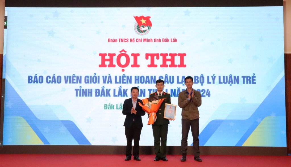 Hội thi báo cáo viên giỏi và Liên hoan Câu lạc bộ Lý luận trẻ tỉnh Đắk Lắk lần thứ I, năm 2024