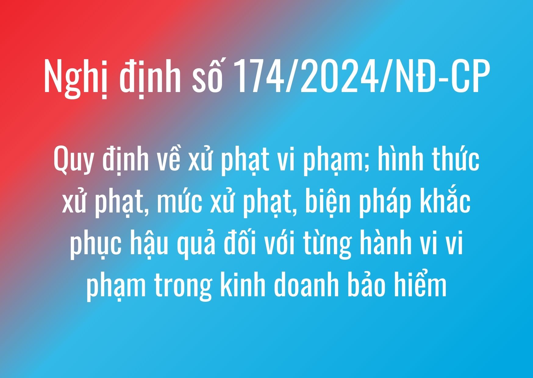 Triển khai Nghị định số 174/2024/NĐ-CP ngày 30/12/2024 của Chính phủ