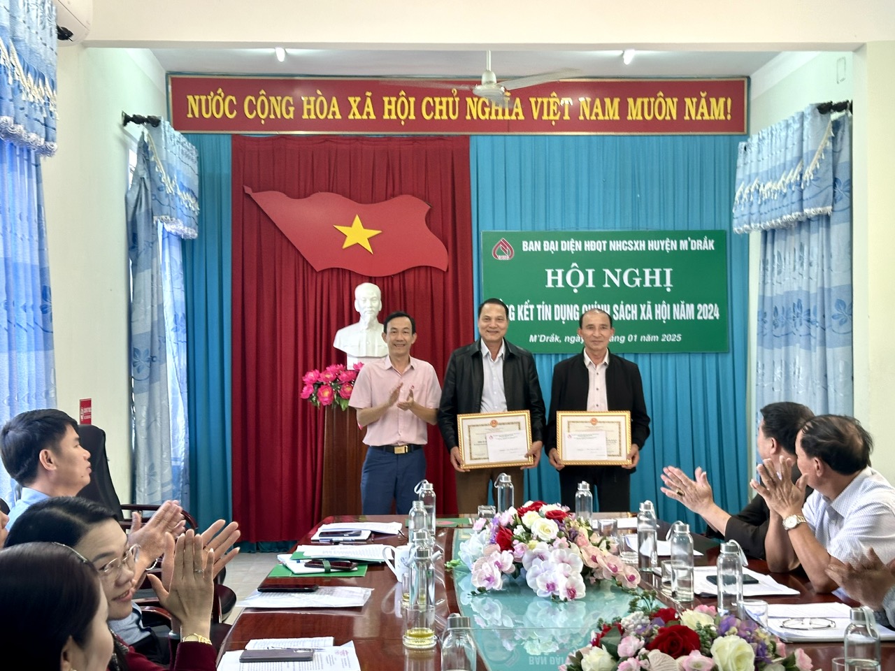 Huyện M’Drắk tổng kết công tác tín dụng chính sách xã hội năm 2024