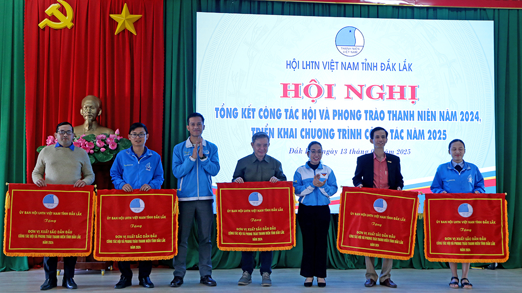 Hội Liên hiệp Thanh niên Việt Nam tỉnh Đắk Lắk triển khai nhiệm vụ năm 2025