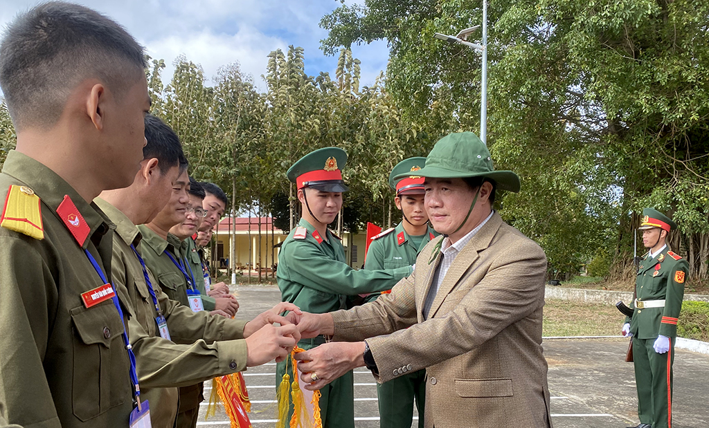 Khai mạc Hội thao Giáo dục quốc phòng và an ninh học sinh trung học phổ thông tỉnh Đắk Lắk lần thứ VII, năm học 2024-2025