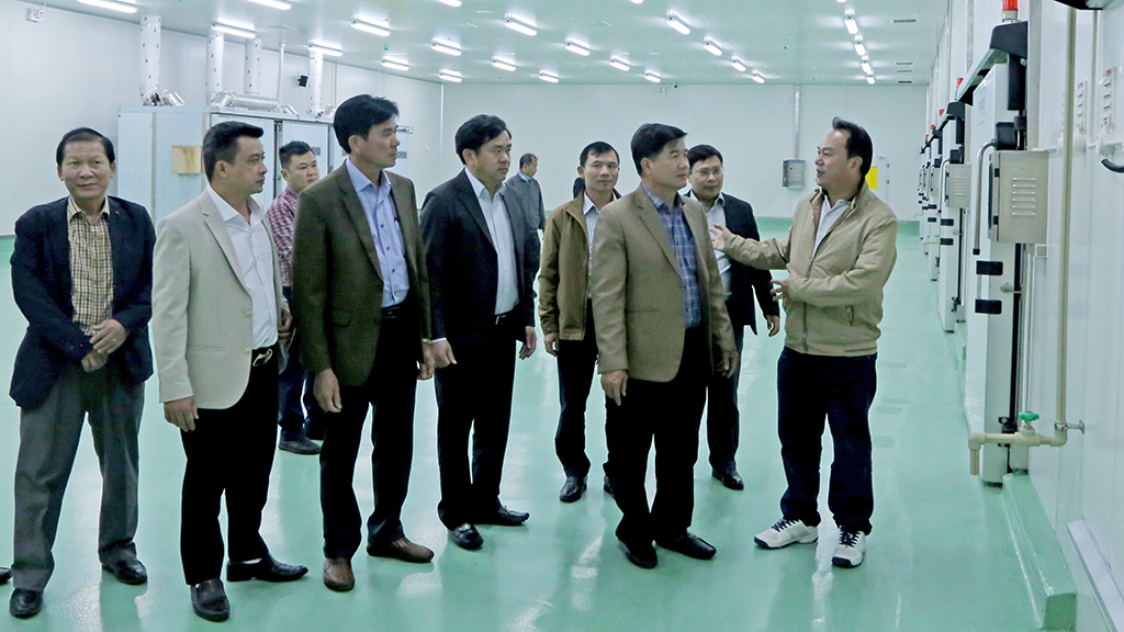 Phó Chủ tịch UBND tỉnh Nguyễn Thiên Văn thăm, chúc Tết các đơn vị, doanh nghiệp nhân dịp đầu năm mới