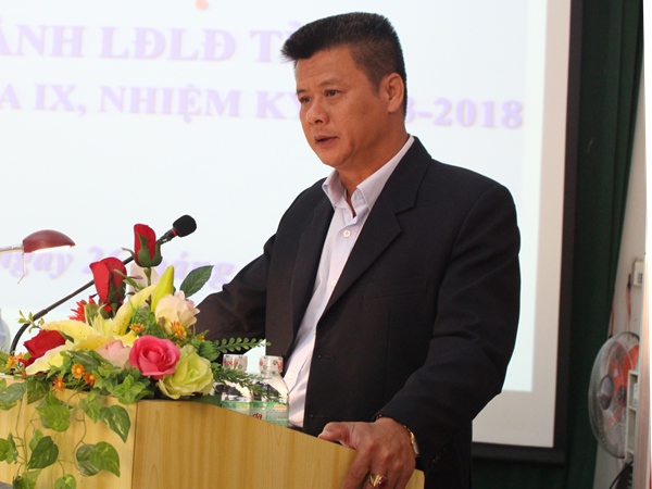 Hội nghị Ban Chấp hành Liên đoàn Lao động tỉnh lần thứ 9, khóa IX, nhiệm kỳ 2013-2018.