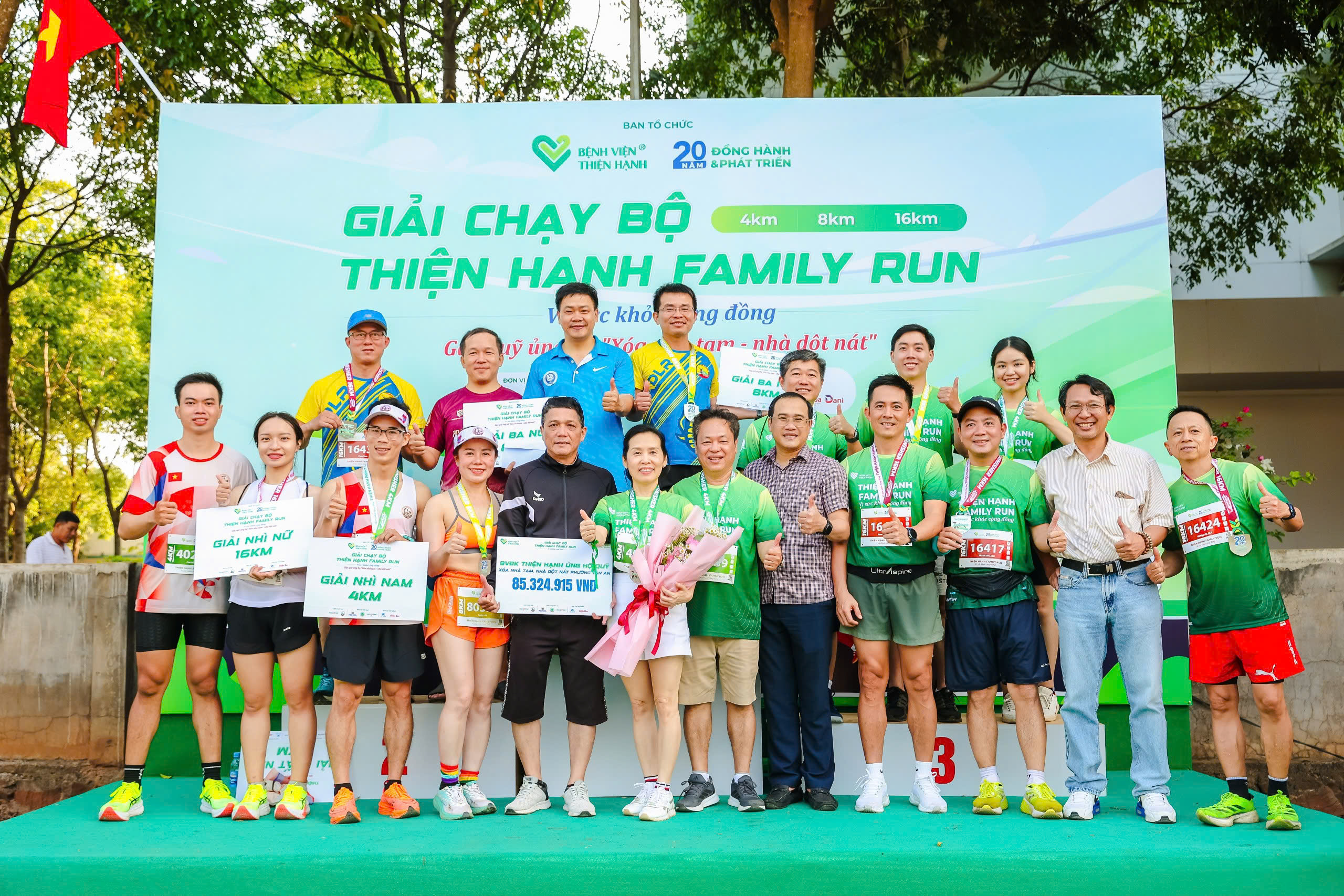 Giải chạy “Thiện Hạnh Family Run – Vì sức khỏe cộng đồng” gây quỹ xóa nhà tạm tại thành phố Buôn Ma Thuột