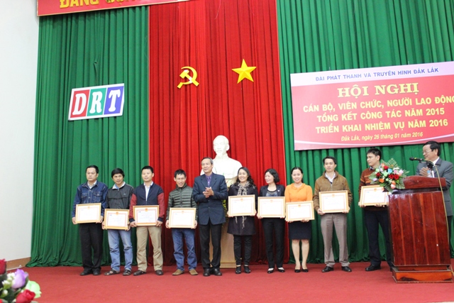 Hội nghị tổng kết công tác phát thanh, truyền hình năm 2015 và triển khai phương hướng, nhiệm vụ năm 2016.