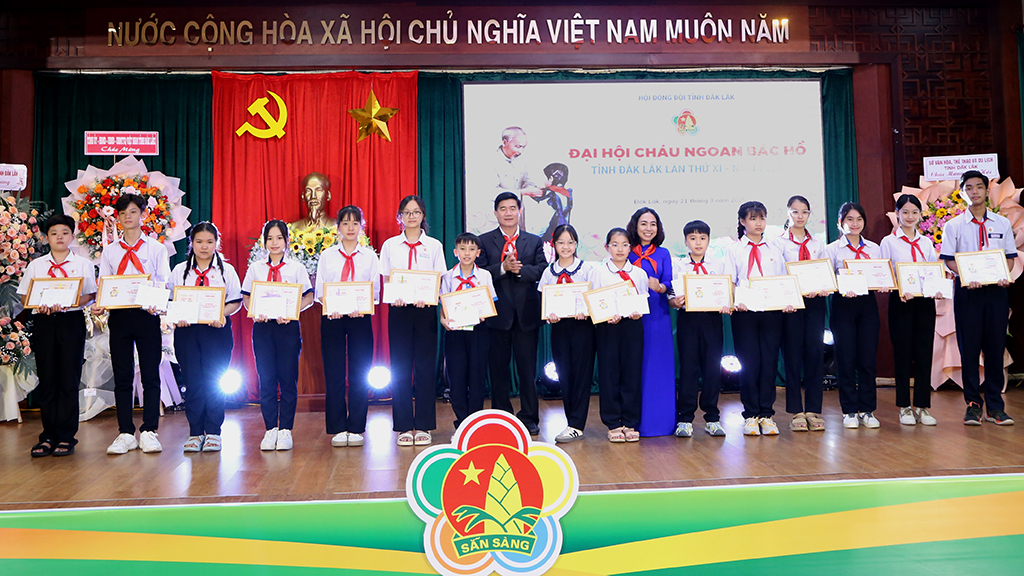 Đại hội Cháu ngoan Bác Hồ tỉnh Đắk Lắk lần thứ XI năm 2025