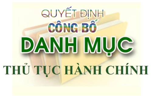 Quyết định về việc công bố Danh mục thủ tục hành chính mới ban hành, thay thế trong lĩnh vực Phát thanh, truyền hình và thông tin điện tử