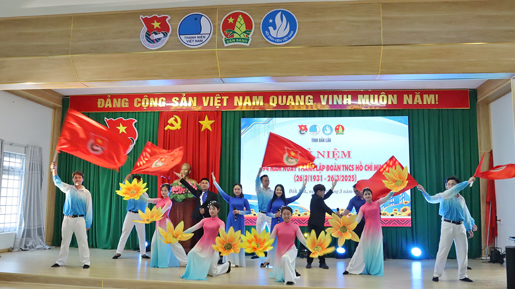 Ban Thường vụ Tỉnh đoàn Đắk Lắk tổ chức chương trình kỷ niệm 94 năm Ngày thành lập Đoàn TNCS Hồ Chí Minh