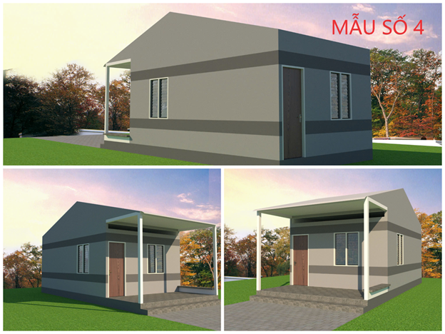 Công bố các mẫu nhà ở điển hình để triển khai hỗ trợ hộ nghèo, hộ cận nghèo xóa nhà tạm, nhà dột nát trên địa bàn tỉnh