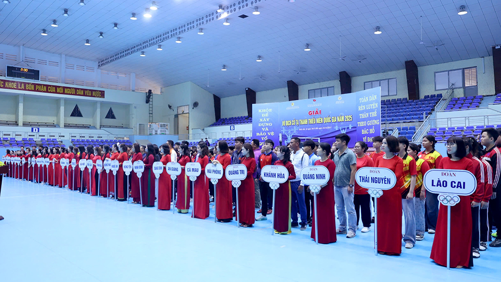 236 vận động viên tranh tài tại Giải vô địch cử tạ Thanh thiếu niên quốc gia năm 2025