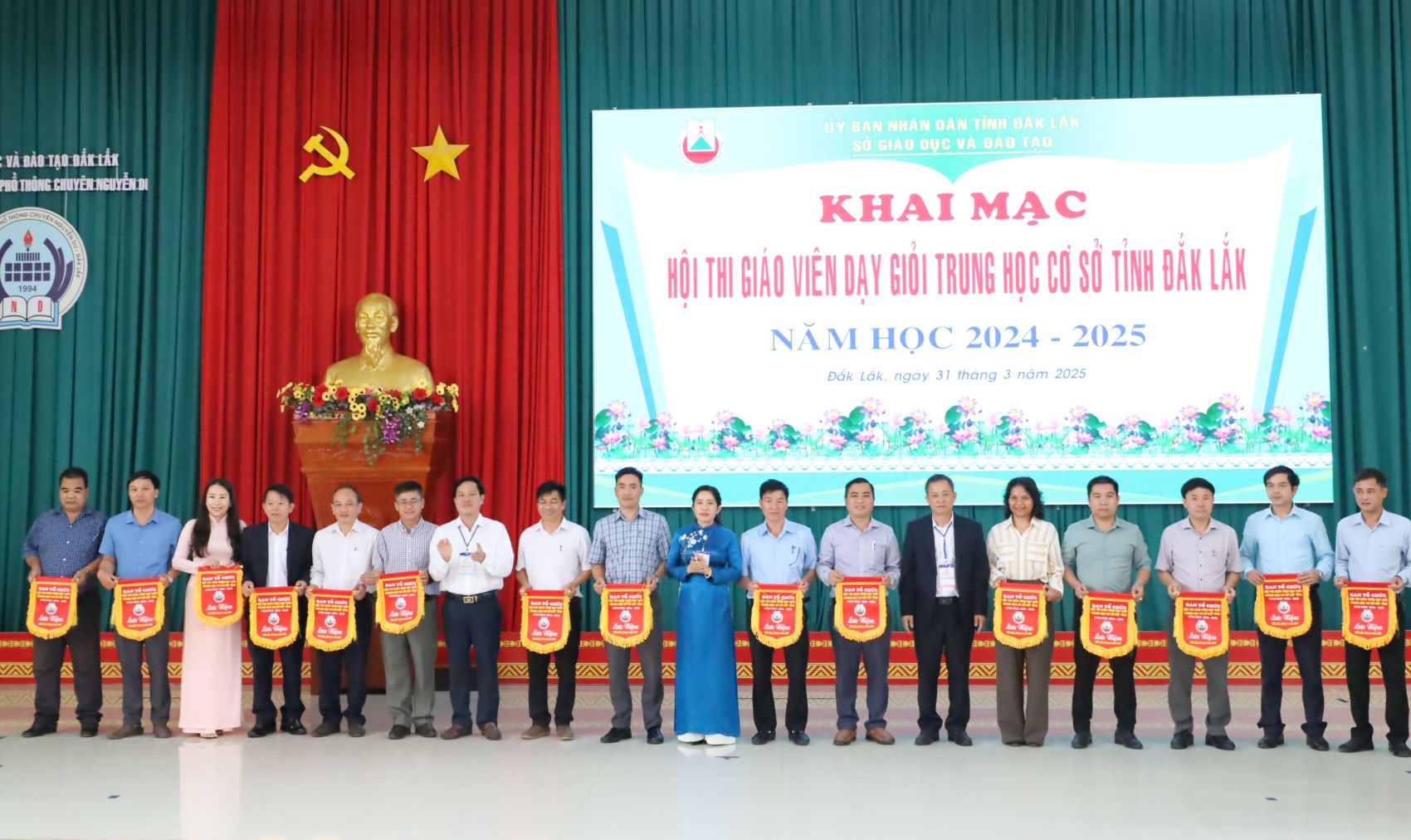 Khai mạc Hội thi giáo viên dạy giỏi THCS tỉnh Đắk Lắk năm học 2024-2025