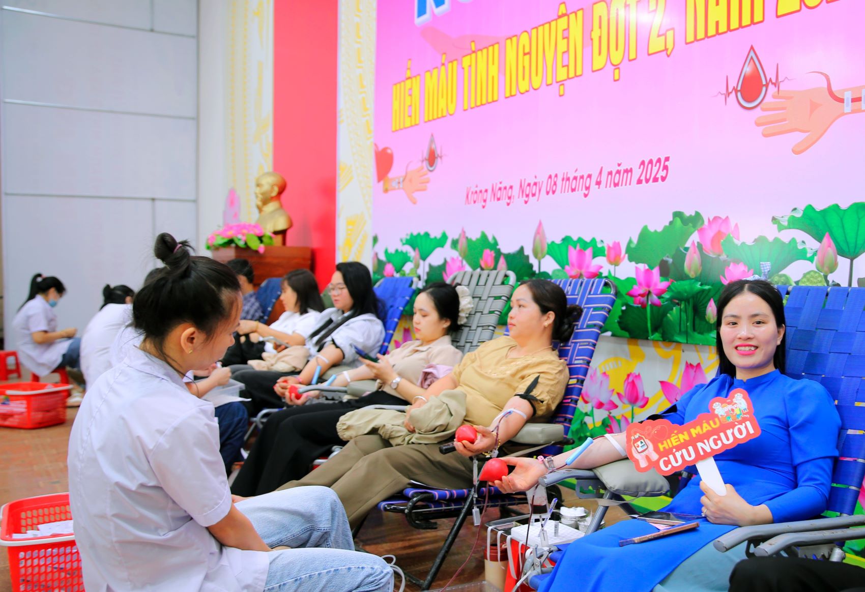 Đắk Lắk hưởng ứng 25 năm Ngày toàn dân hiến máu tình nguyện