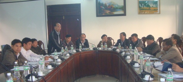 Họp phân cấp quản lý, khai thác công trình thủy lợi trên địa bàn tỉnh