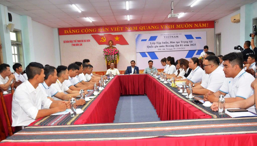 Tập huấn, đào tạo trọng tài môn boxing toàn quốc năm 2025