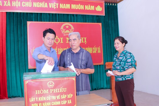 Kế hoạch tổ chức lấy ý kiến cử tri về nội dung Đề án sắp xếp, sáp nhập đơn vị hành chính cấp tỉnh, cấp xã của tỉnh Đắk Lắk