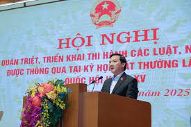 Triển khai thi hành các luật, nghị quyết được thông qua tại Kỳ họp bất thường lần thứ 9 Quốc hội khóa XV