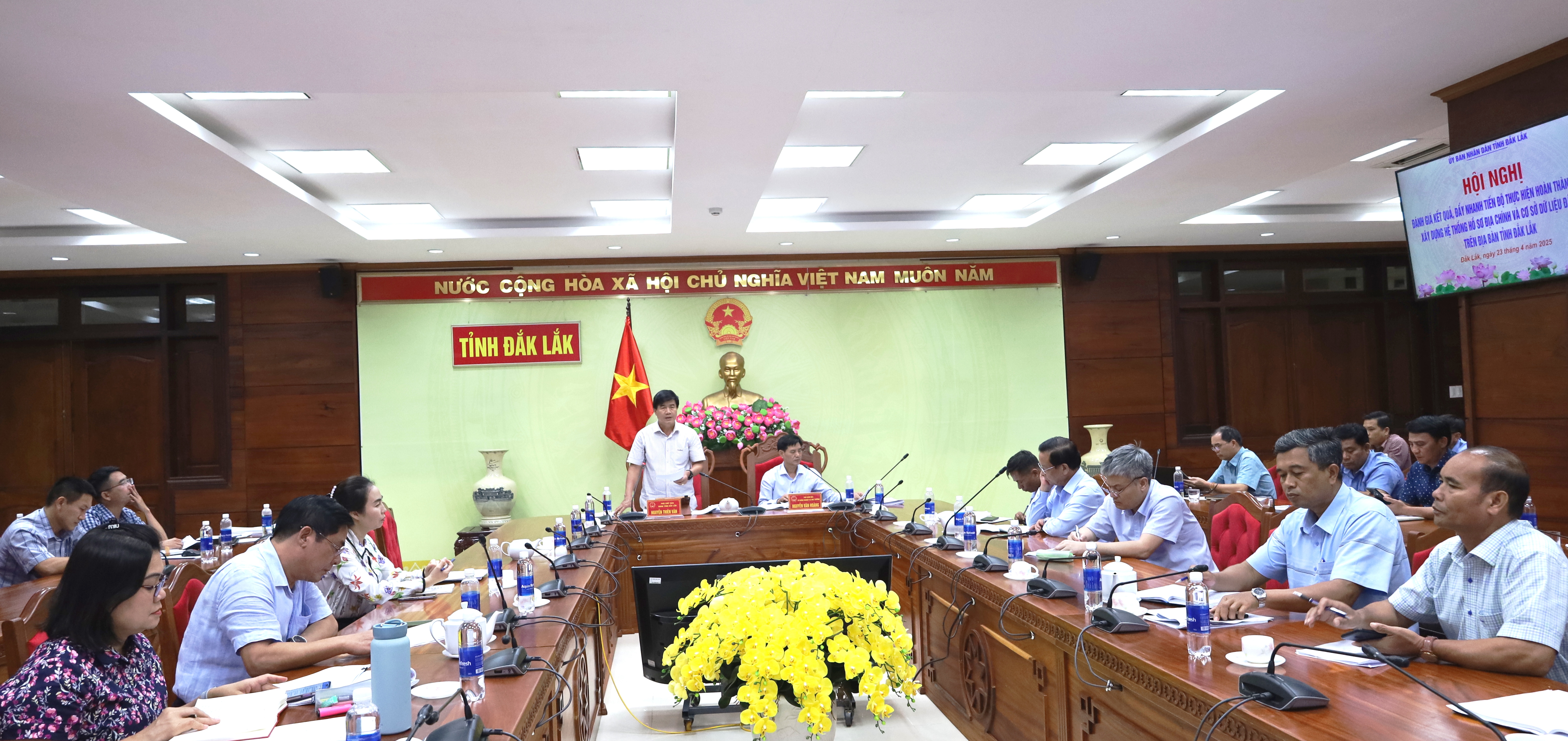 Đẩy nhanh tiến độ hoàn thành dự án xây dựng hệ thống hồ sơ địa chính và cơ sở dữ liệu đất đai trên địa bàn tỉnh Đắk Lắk