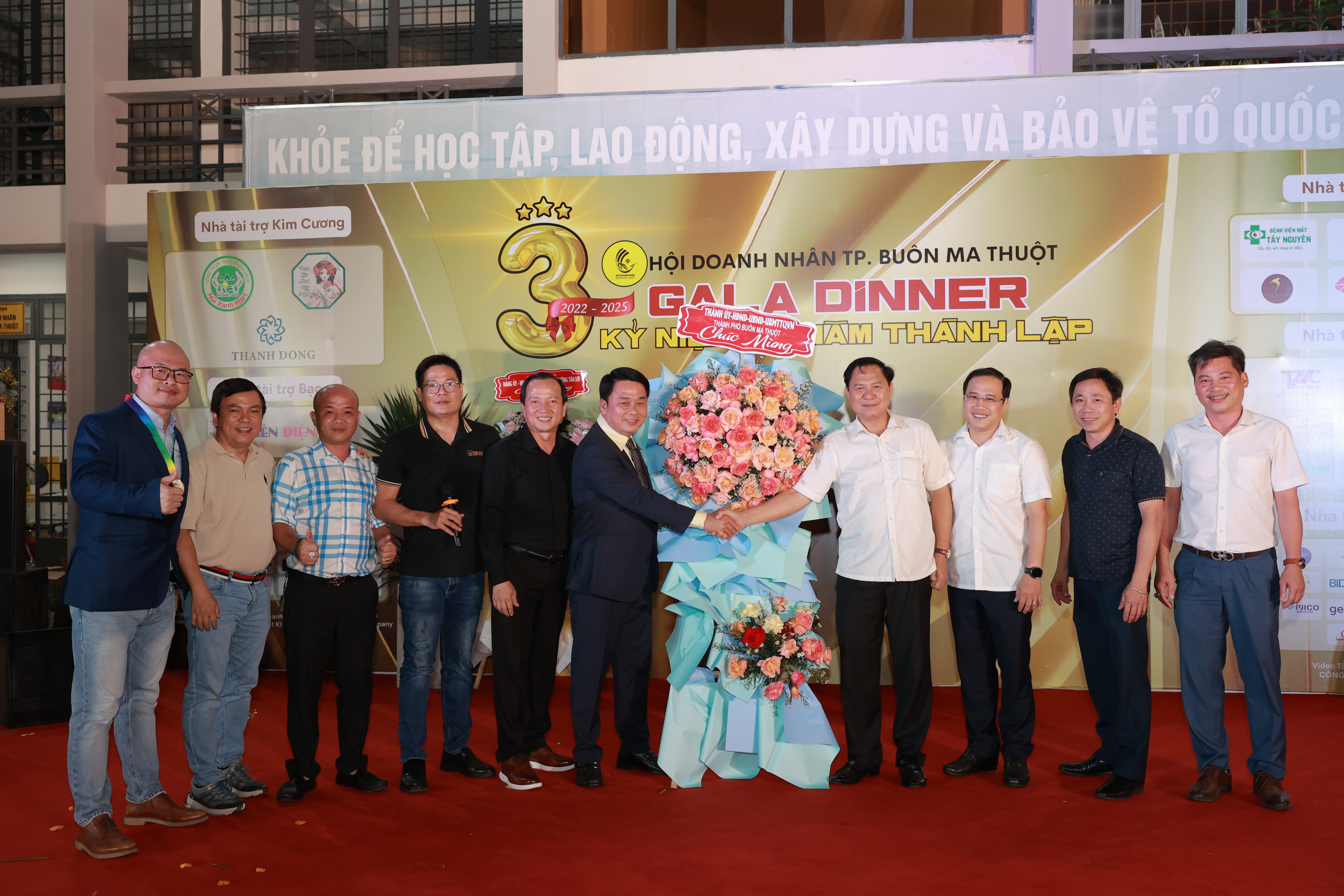 Hội Doanh nhân thành phố Buôn Ma Thuột kỷ niệm 3 năm thành lập