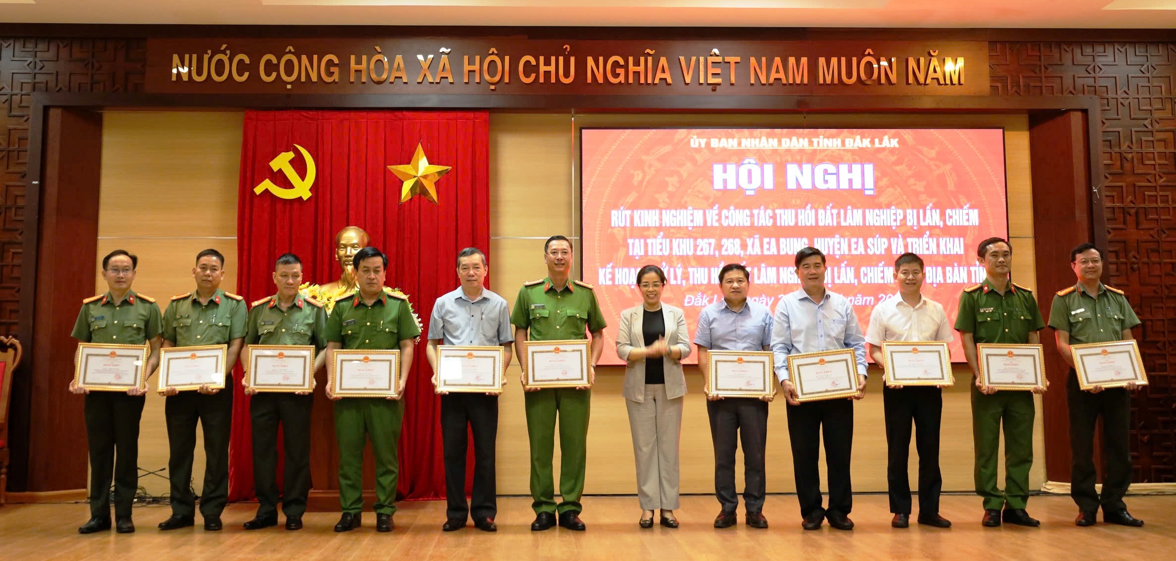 Tập trung tuyên truyền, triển khai hiệu quả Kế hoạch xử lý thu hồi đất lâm nghiệp bị lấn, chiếm