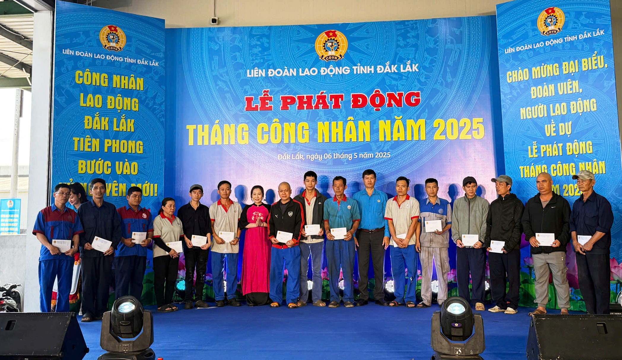 Đắk Lắk phát động tháng công nhân năm 2025 tại Cụm công nghiệp Tân An