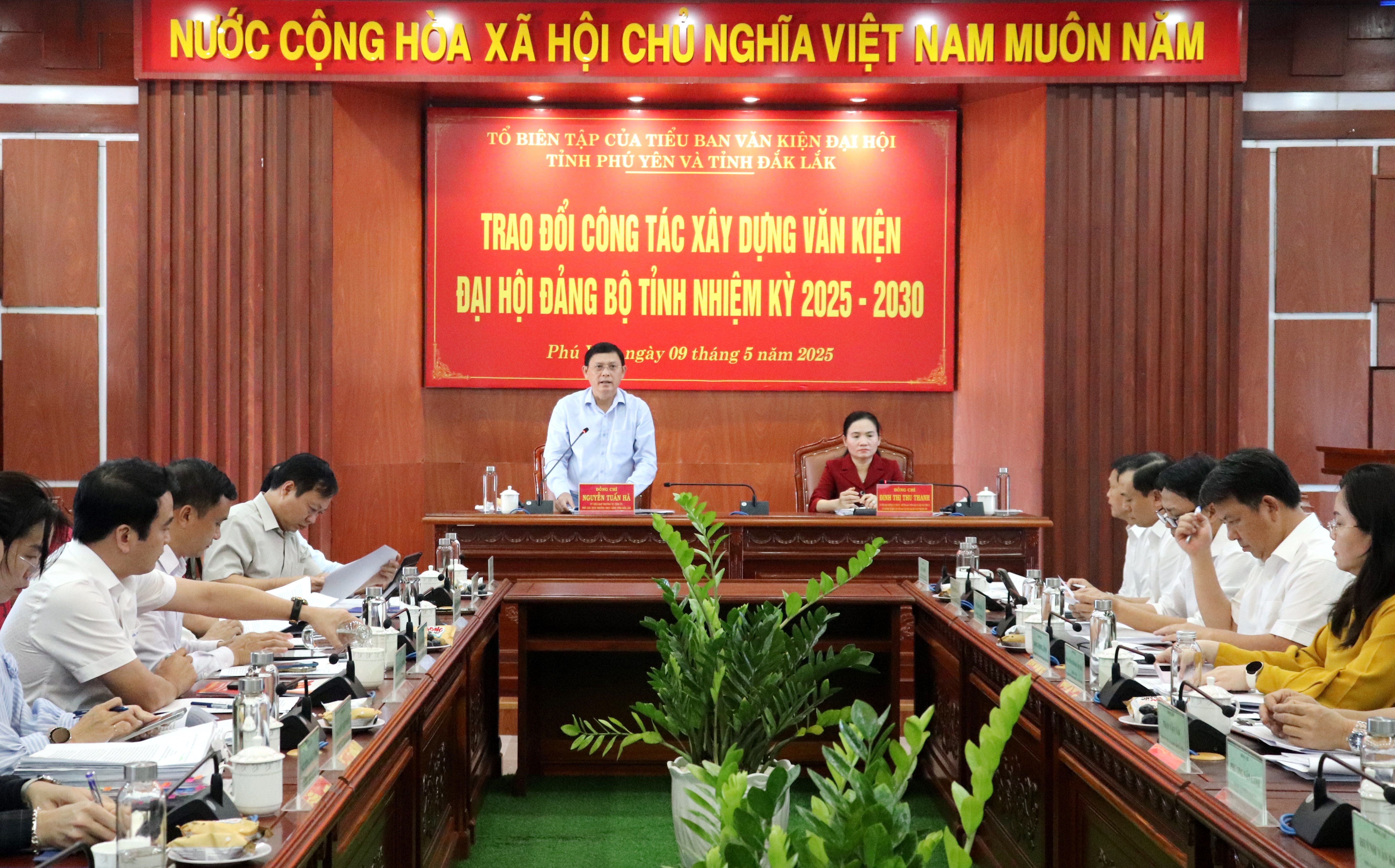 Hoàn thiện dự thảo văn kiện Đại hội Đảng bộ tỉnh Đắk Lắk (mới) nhiệm kỳ 2025 - 2030 trước ngày 30/5