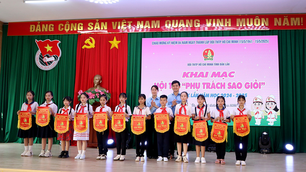 Hội thi “Phụ trách Sao giỏi” tỉnh Đắk Lắk năm học 2024 - 2025