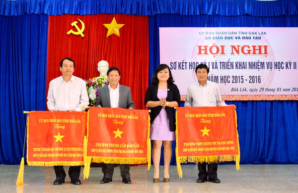 Ngành giáo dục sơ kết học kỳ I năm học 2015-2016